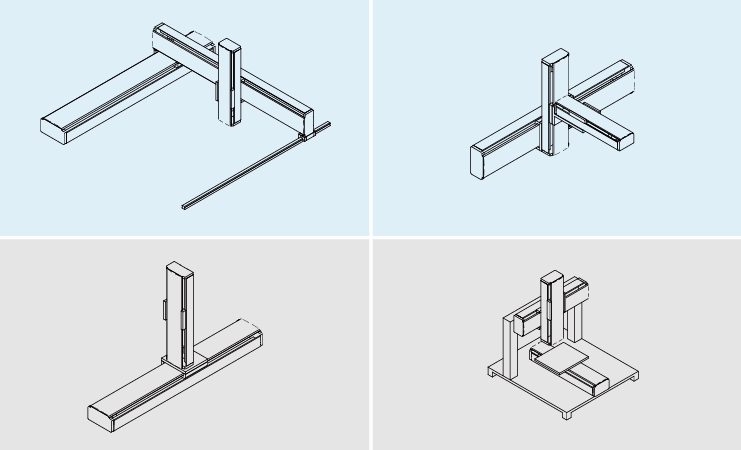 Examples of KK axis combinations, part 2